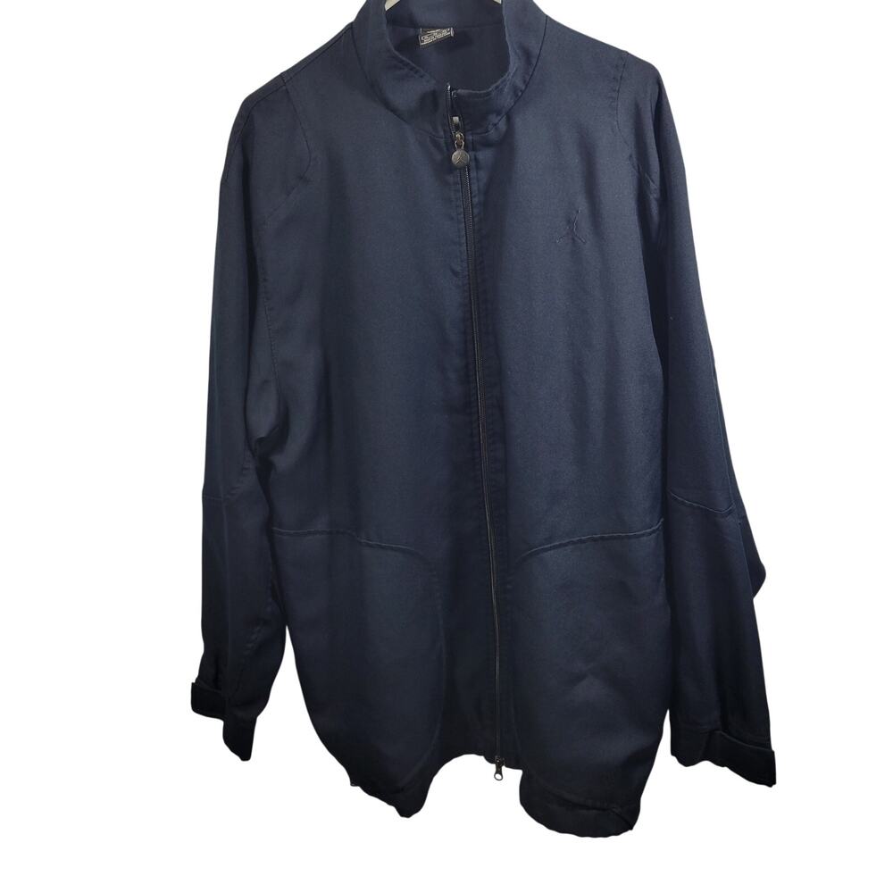 Jordan Jump Man Size XL 85-05 20th Anniversary Vintage Navy Track Jacket 91826